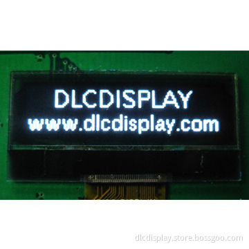 256 x 64-pixel passive matrix OLED module, 0.53 x 0.53mm pixel pitch